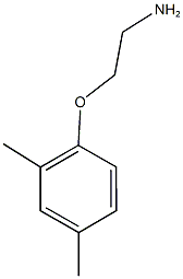 1-(2-aminoethoxy)-2,4-dimethylbenzene Structure