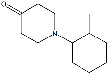 1-(2-methylcyclohexyl)piperidin-4-one Struktur