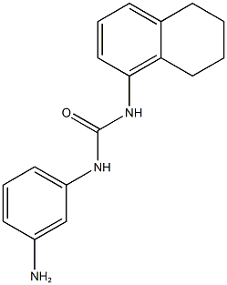 1-(3-aminophenyl)-3-5,6,7,8-tetrahydronaphthalen-1-ylurea