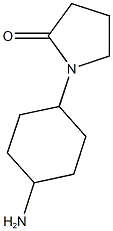 1-(4-aminocyclohexyl)pyrrolidin-2-one Structure