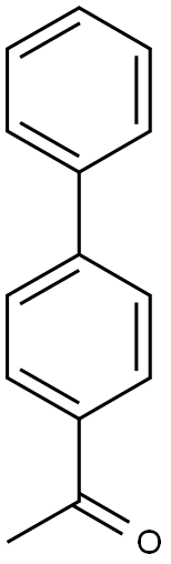 1-(4-phenylphenyl)ethan-1-one,,结构式