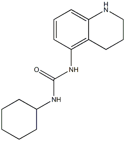 1-cyclohexyl-3-1,2,3,4-tetrahydroquinolin-5-ylurea