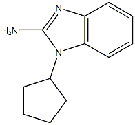 1-cyclopentyl-1H-1,3-benzodiazol-2-amine Structure