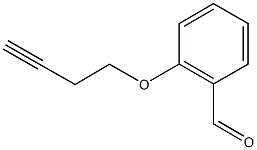 2-(but-3-yn-1-yloxy)benzaldehyde Struktur