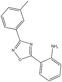 2-[3-(3-methylphenyl)-1,2,4-oxadiazol-5-yl]aniline