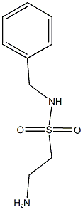 2-amino-N-benzylethane-1-sulfonamide 结构式