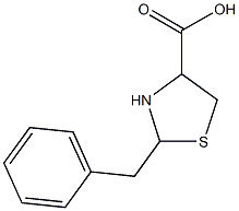 2-benzyl-1,3-thiazolidine-4-carboxylic acid Structure