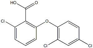 2-chloro-6-(2,4-dichlorophenoxy)benzoic acid