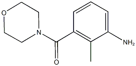 2-methyl-3-(morpholin-4-ylcarbonyl)aniline 结构式