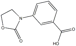 3-(2-oxo-1,3-oxazolidin-3-yl)benzoic acid Structure