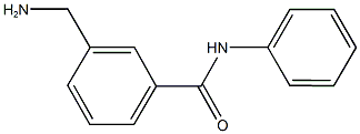 3-(aminomethyl)-N-phenylbenzamide 化学構造式