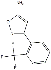 3-[2-(trifluoromethyl)phenyl]-1,2-oxazol-5-amine|