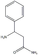 3-amino-3-phenylpropanamide Structure