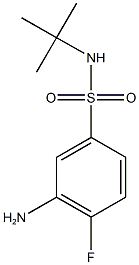  3-amino-N-tert-butyl-4-fluorobenzene-1-sulfonamide