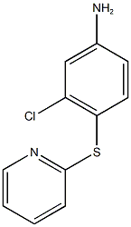 3-chloro-4-(pyridin-2-ylsulfanyl)aniline