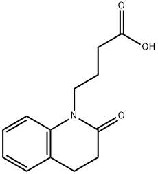 4-(2-oxo-1,2,3,4-tetrahydroquinolin-1-yl)butanoic acid,933696-07-2,结构式