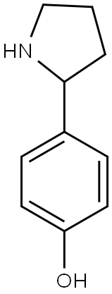  4-(pyrrolidin-2-yl)phenol