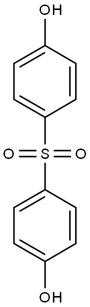 4-[(4-hydroxybenzene)sulfonyl]phenol,,结构式