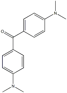 4-{[4-(dimethylamino)phenyl]carbonyl}-N,N-dimethylaniline 结构式