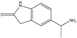 5-(1-aminoethyl)-2,3-dihydro-1H-indol-2-one Structure