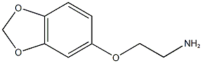5-(2-aminoethoxy)-2H-1,3-benzodioxole,,结构式