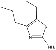 5-ethyl-4-propyl-1,3-thiazol-2-amine Structure