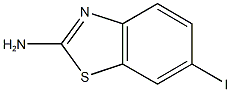 6-iodo-1,3-benzothiazol-2-amine 化学構造式