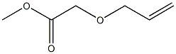 methyl 2-(prop-2-en-1-yloxy)acetate Structure