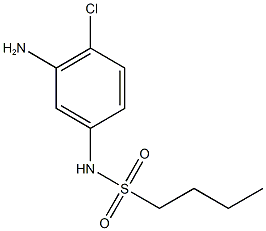 N-(3-amino-4-chlorophenyl)butane-1-sulfonamide