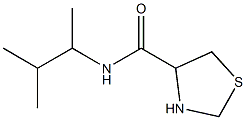N-(3-methylbutan-2-yl)-1,3-thiazolidine-4-carboxamide Struktur