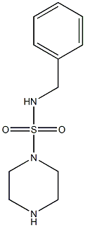 N-benzylpiperazine-1-sulfonamide Structure