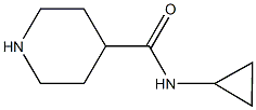 N-cyclopropylpiperidine-4-carboxamide Structure