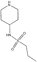 N-piperidin-4-ylpropane-1-sulfonamide Structure