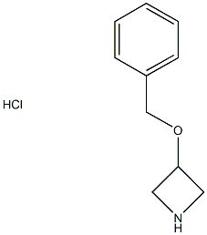 3-(benzyloxy)azetidine hydrochloride,,结构式