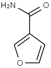 Furan-3-carboxamide,,结构式