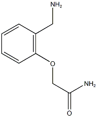 2-[2-(AMINOMETHYL)PHENOXY]ACETAMIDE Structure