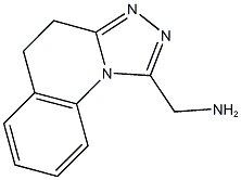 1-(4,5-DIHYDRO[1,2,4]TRIAZOLO[4,3-A]QUINOLIN-1-YL)METHANAMINE Structure