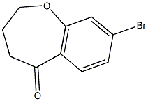 8-BROMO-3,4-DIHYDRO-1-BENZOXEPIN-5(2H)-ONE Structure