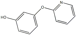 3-(PYRIDIN-2-YLOXY)PHENOL Structure