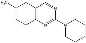 2-PIPERIDIN-1-YL-5,6,7,8-TETRAHYDROQUINAZOLIN-6-AMINE Struktur