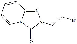 2-(2-BROMOETHYL)[1,2,4]TRIAZOLO[4,3-A]PYRIDIN-3(2H)-ONE,,结构式