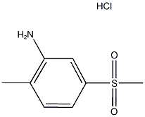 2-METHYL-5-(METHYLSULFONYL)ANILINE HYDROCHLORIDE