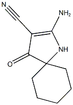 2-AMINO-4-OXO-1-AZASPIRO[4.5]DEC-2-ENE-3-CARBONITRILE|