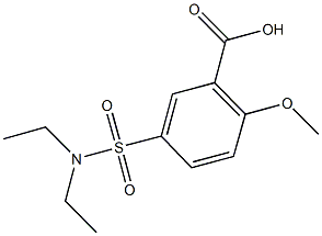  5-[(diethylamino)sulfonyl]-2-methoxybenzoic acid