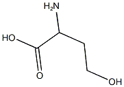 2-amino-4-hydroxybutanoic acid 结构式