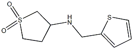 N-(1,1-dioxidotetrahydrothien-3-yl)-N-(thien-2-ylmethyl)amine,,结构式