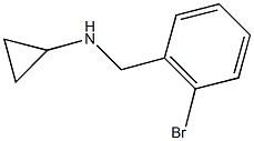 N-(2-bromobenzyl)-N-cyclopropylamine Structure
