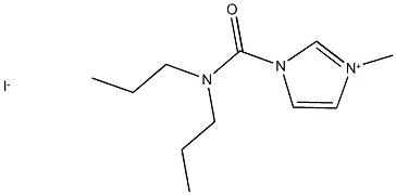 1-[(dipropylamino)carbonyl]-3-methyl-1H-imidazol-3-ium iodide Structure