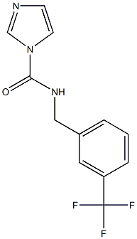 N-[3-(trifluoromethyl)benzyl]-1H-imidazole-1-carboxamide Struktur