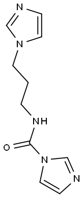 N-[3-(1H-imidazol-1-yl)propyl]-1H-imidazole-1-carboxamide 化学構造式